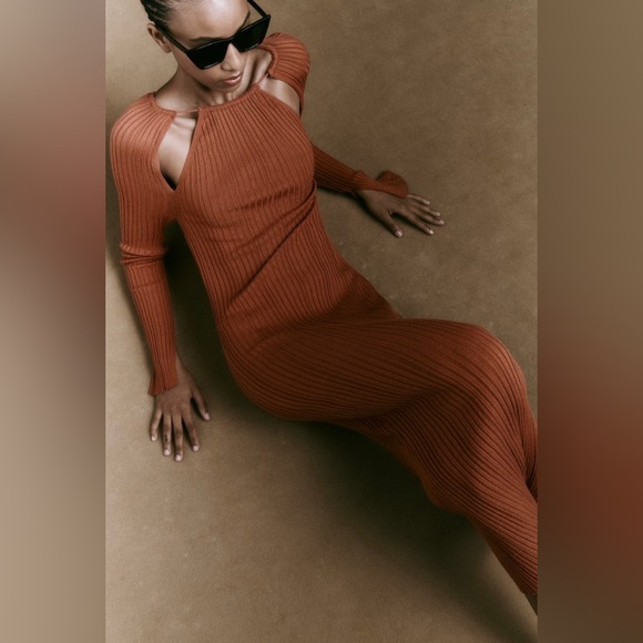 Zara Knit Dress - Picture 2 of 10